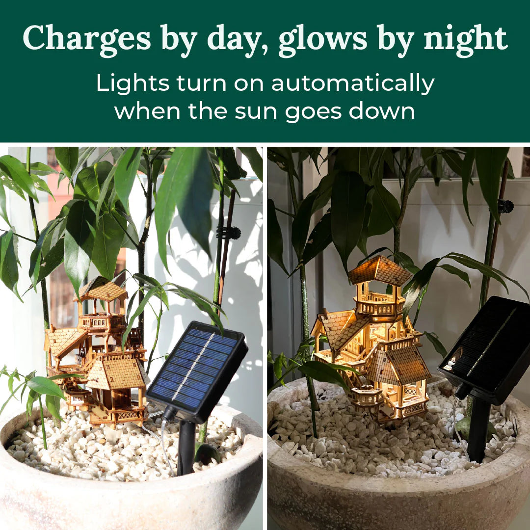 Solar LED Lights for Tiny Treehouses
