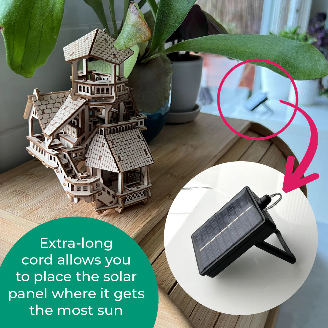 Solar LED Lights for Tiny Treehouses