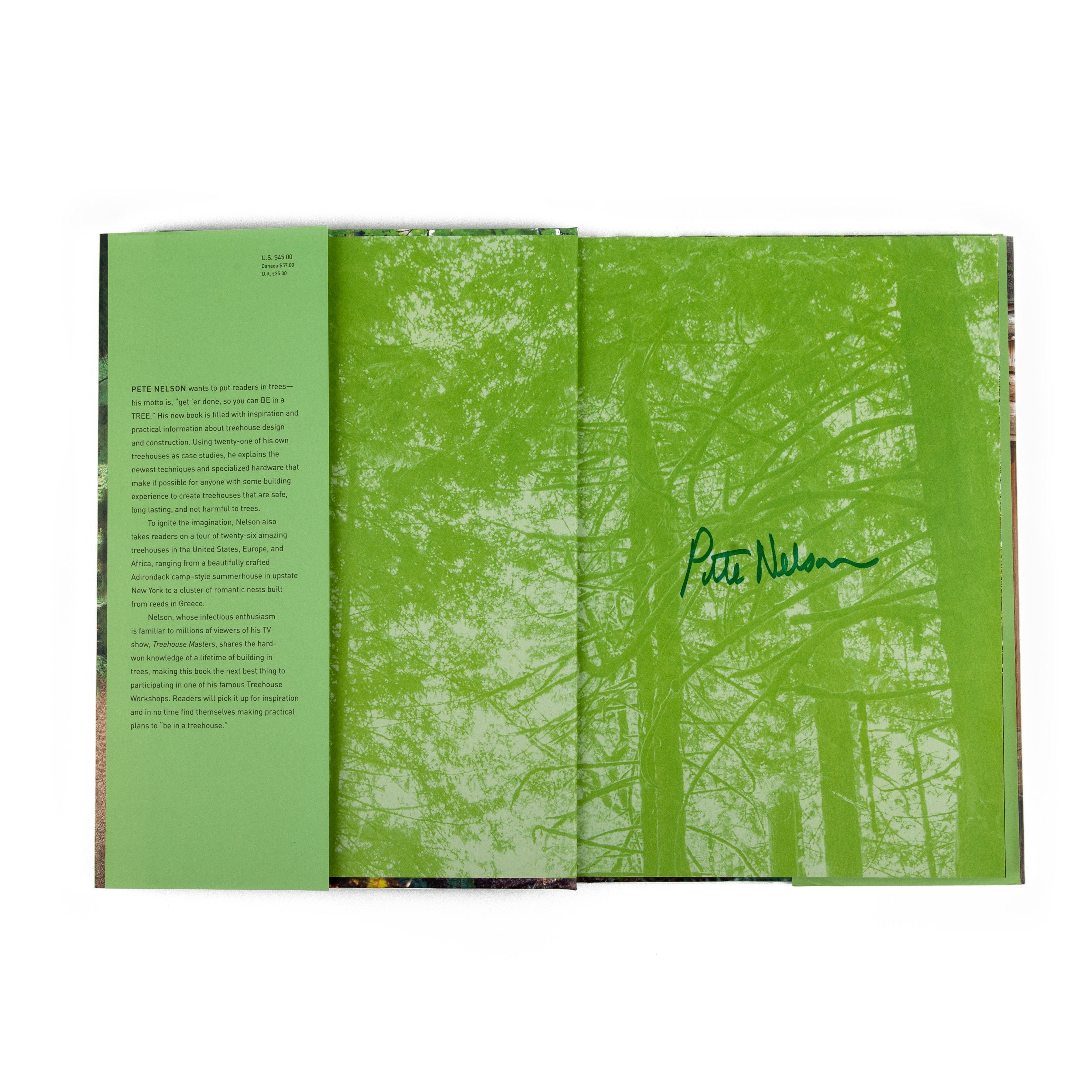Be in a Treehouse by Pete Nelson - SIGNED COPY!