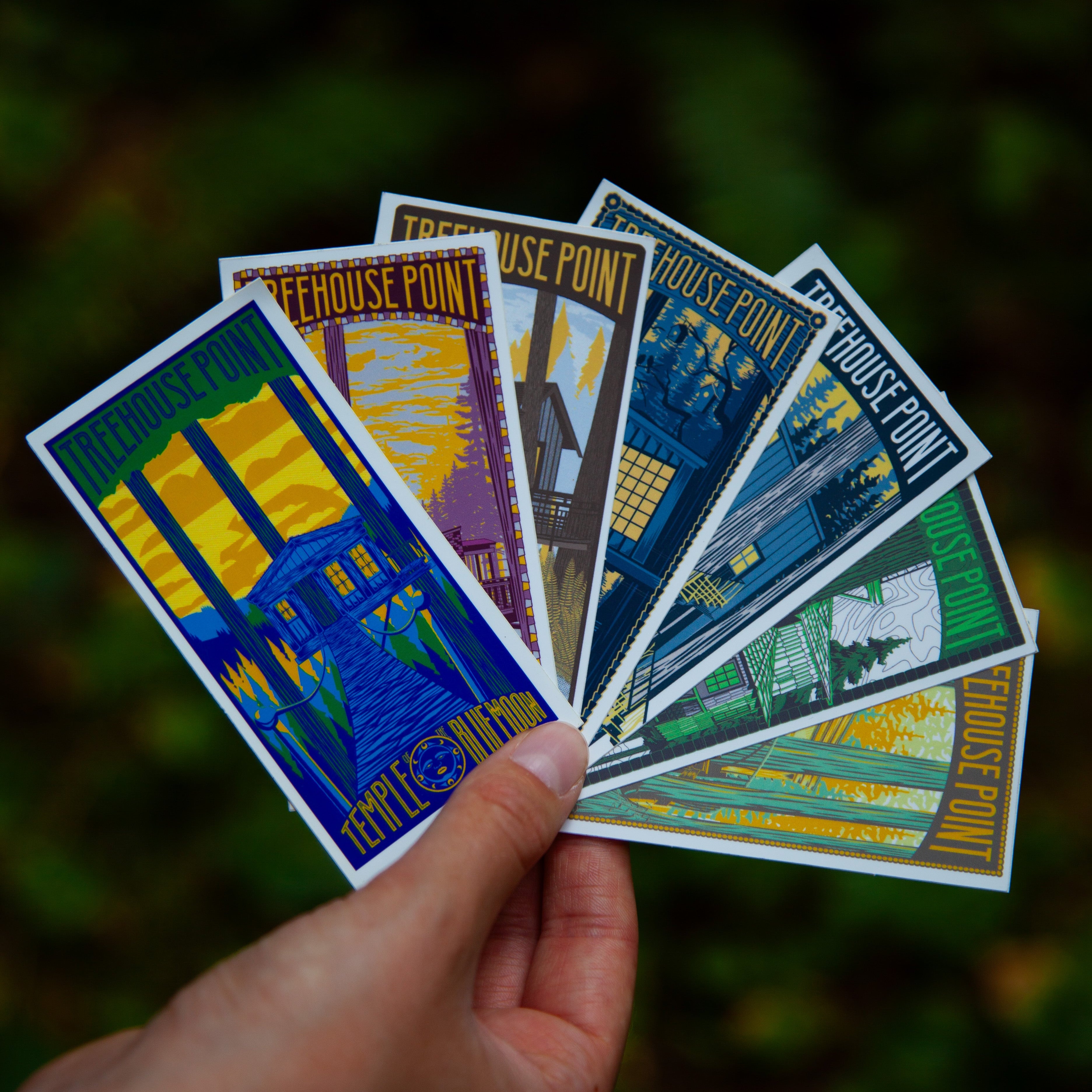 Treehouse Point Stickers