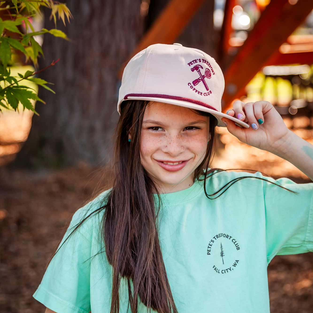 Pete's Treefort Coffee Club Snapback Cap