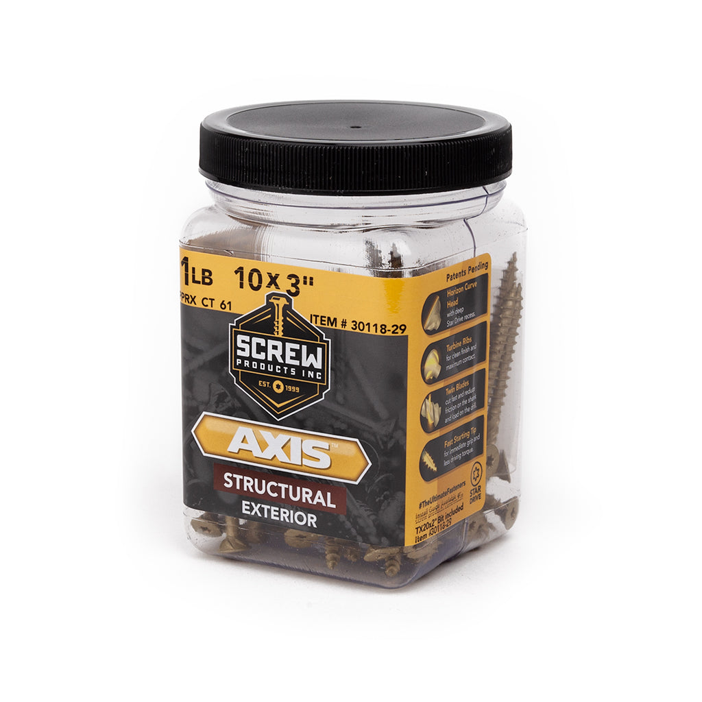 #10x3" - Structural Wood Screws