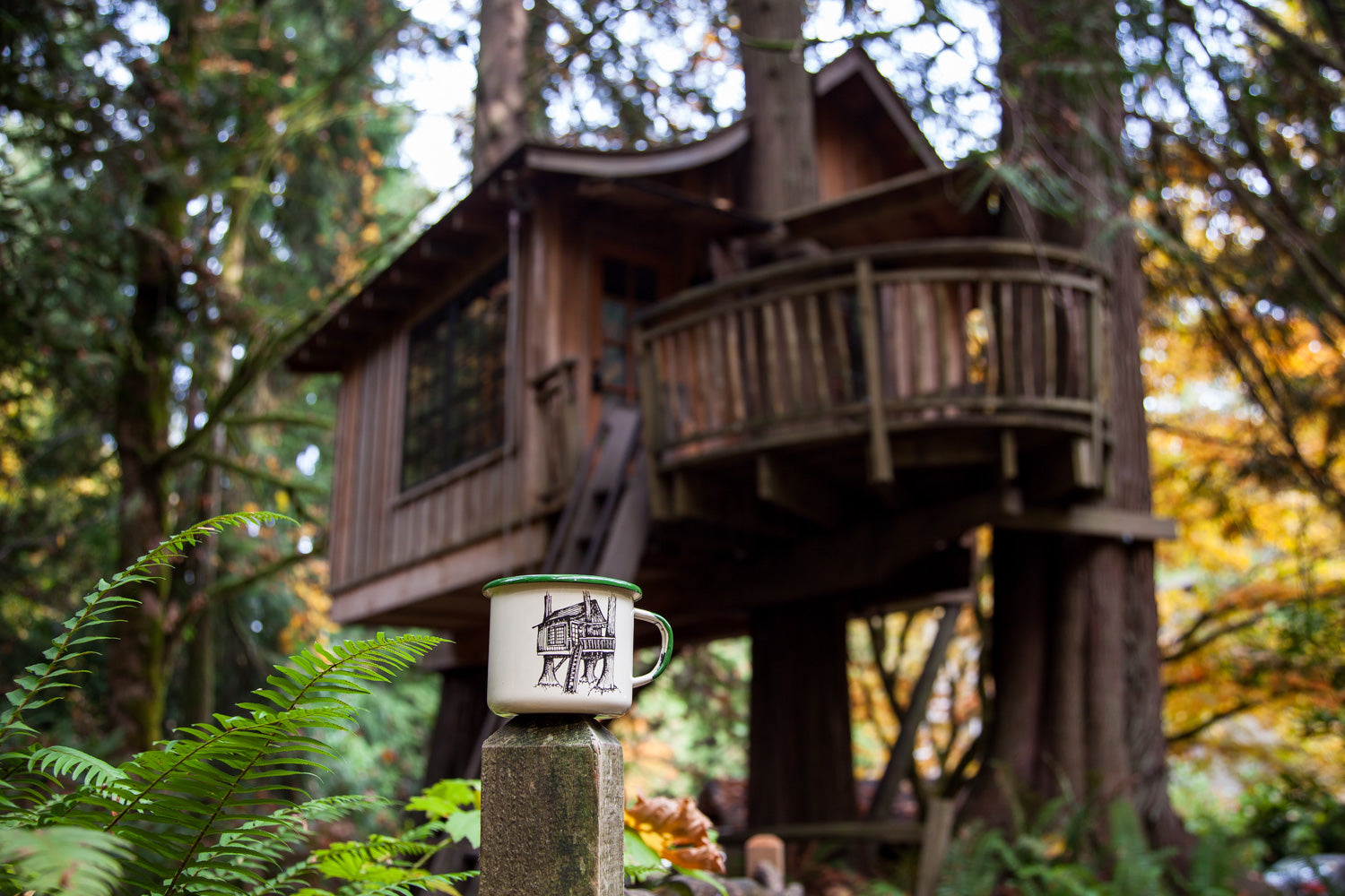 Enamel Mug - Upper Pond