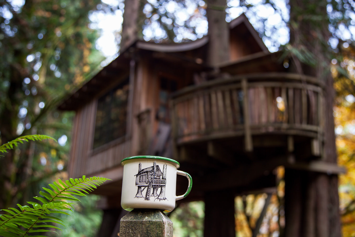 Enamel Mug - Upper Pond