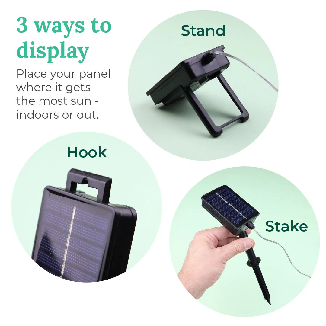 Solar LED Lights for Tiny Treehouses