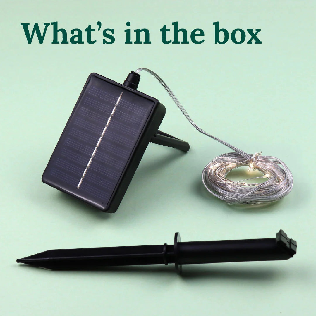 Solar LED Lights for Tiny Treehouses