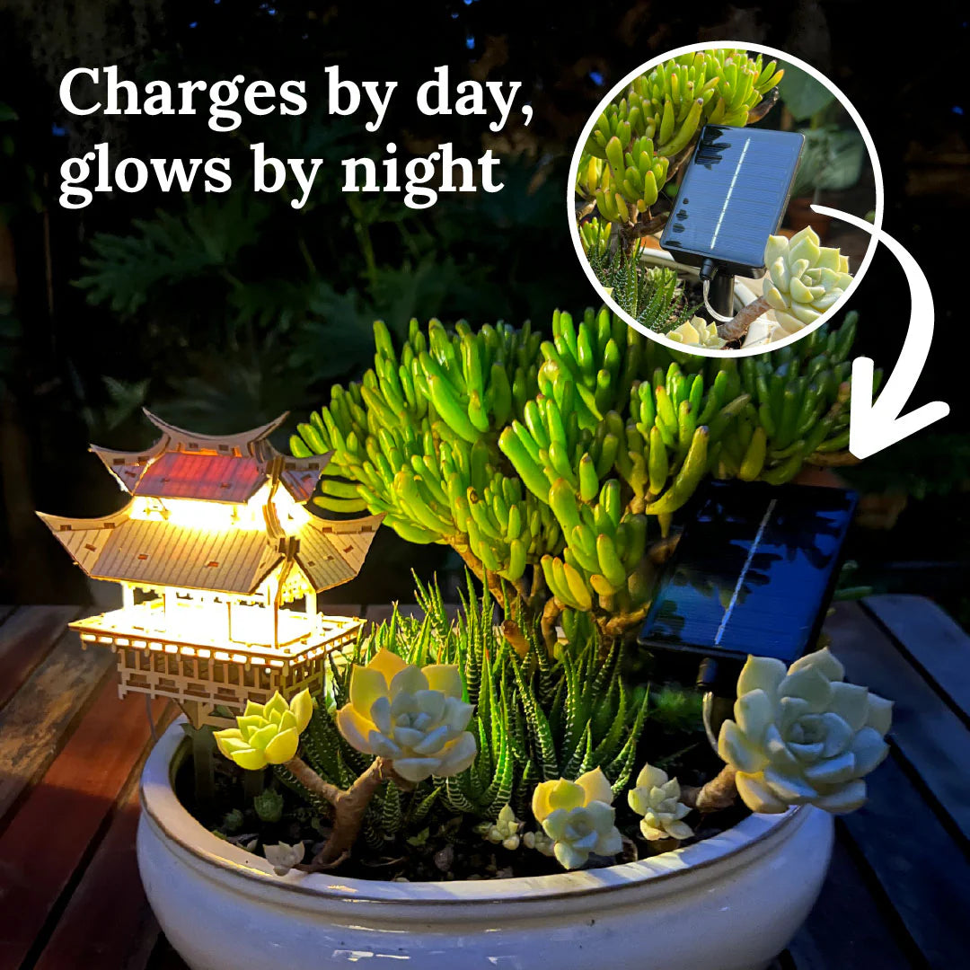 Solar LED Lights for Tiny Treehouses