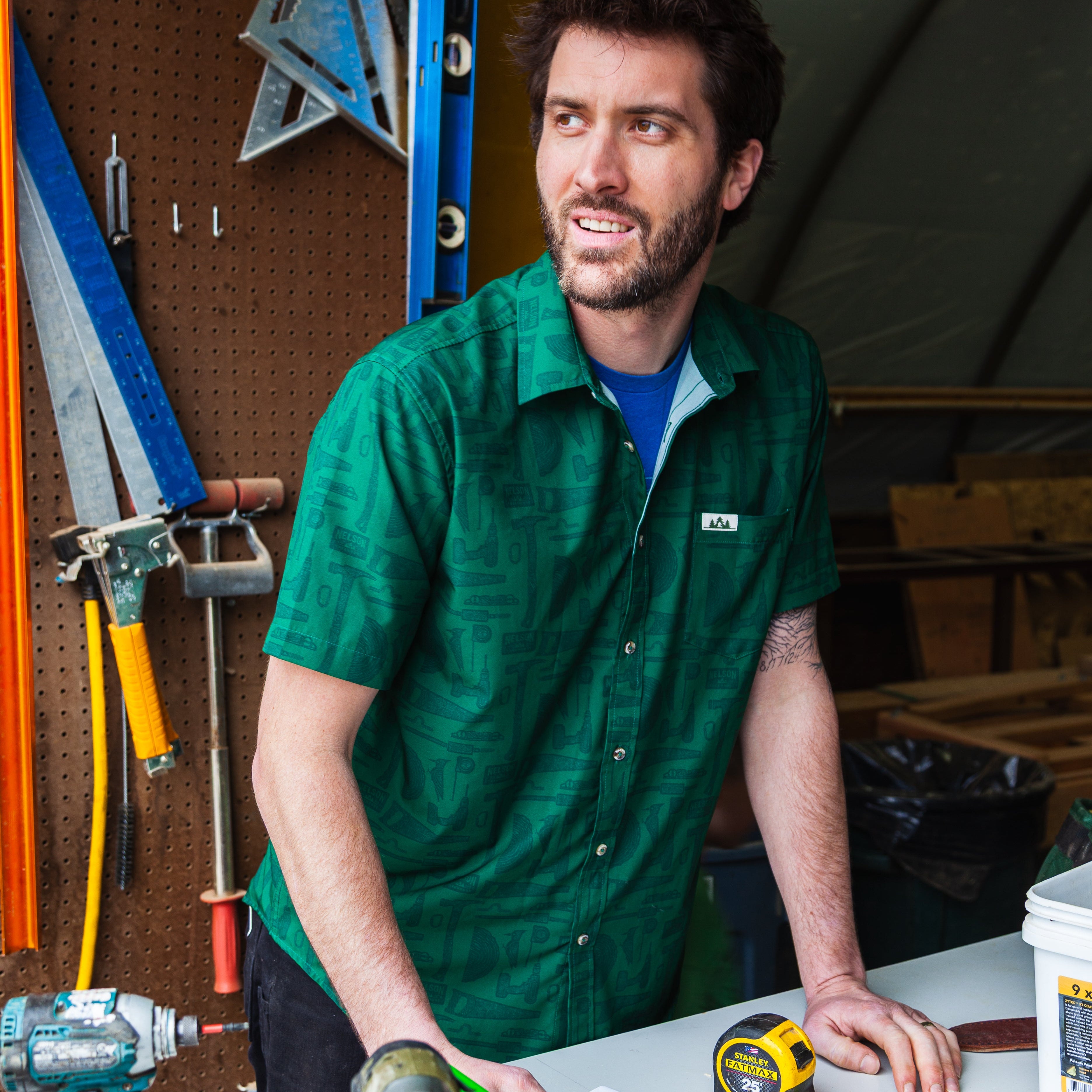 Builder Button Up Shirt