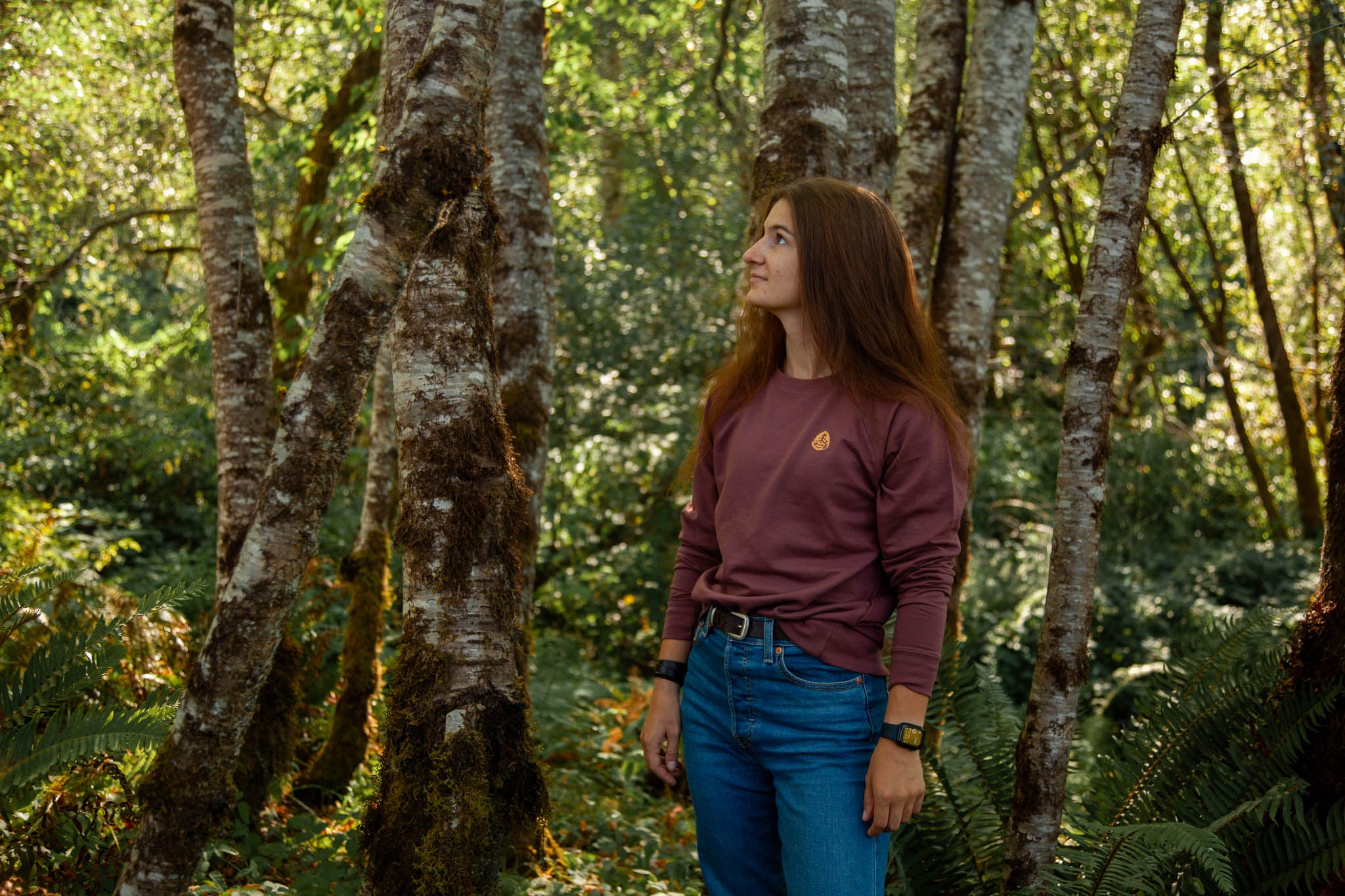 Treehouse Point Crew Neck Sweatshirt