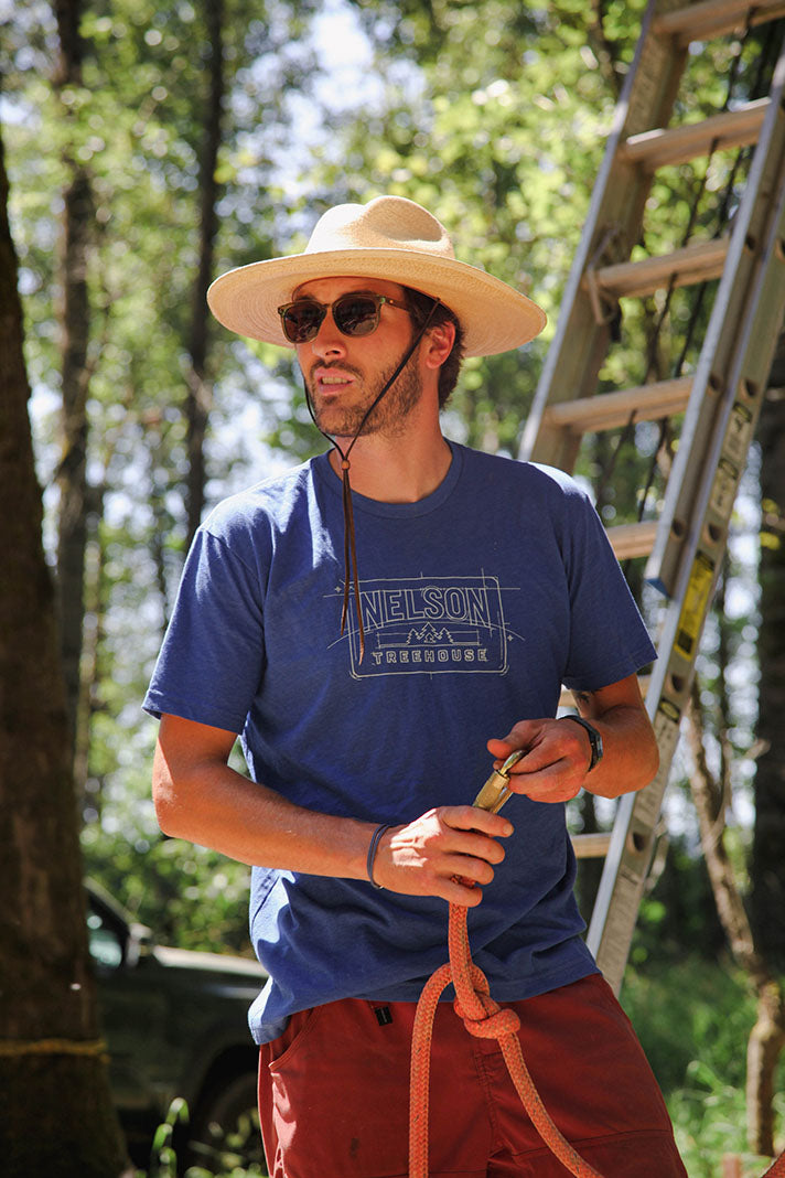 Nelson Treehouse Blueprint T-Shirt