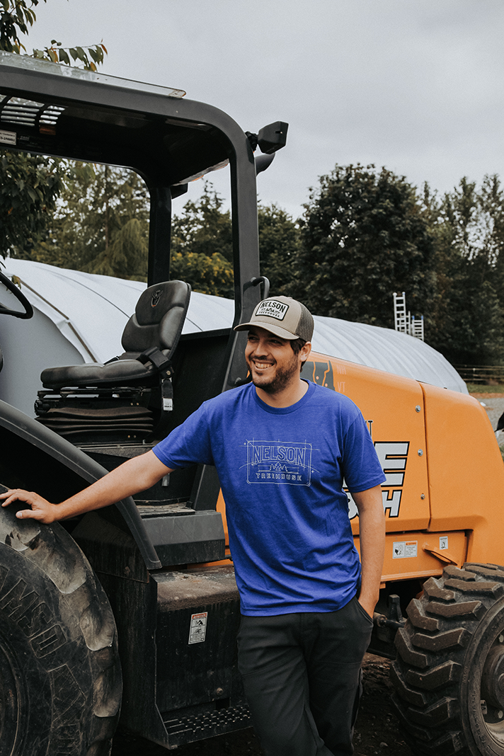 Nelson Treehouse Blueprint T-shirt