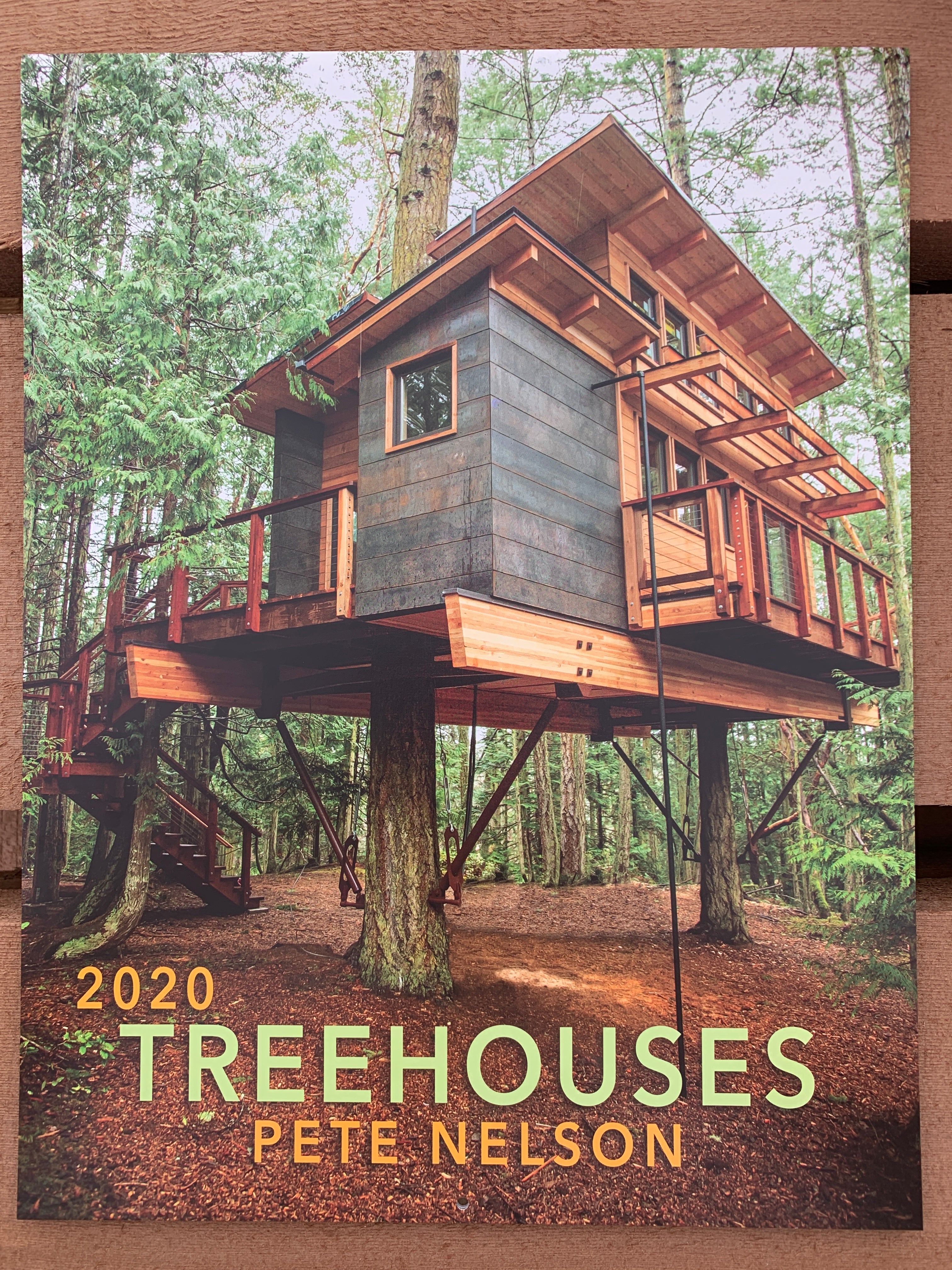 Pete Nelson's 2020 Treehouse Calendar