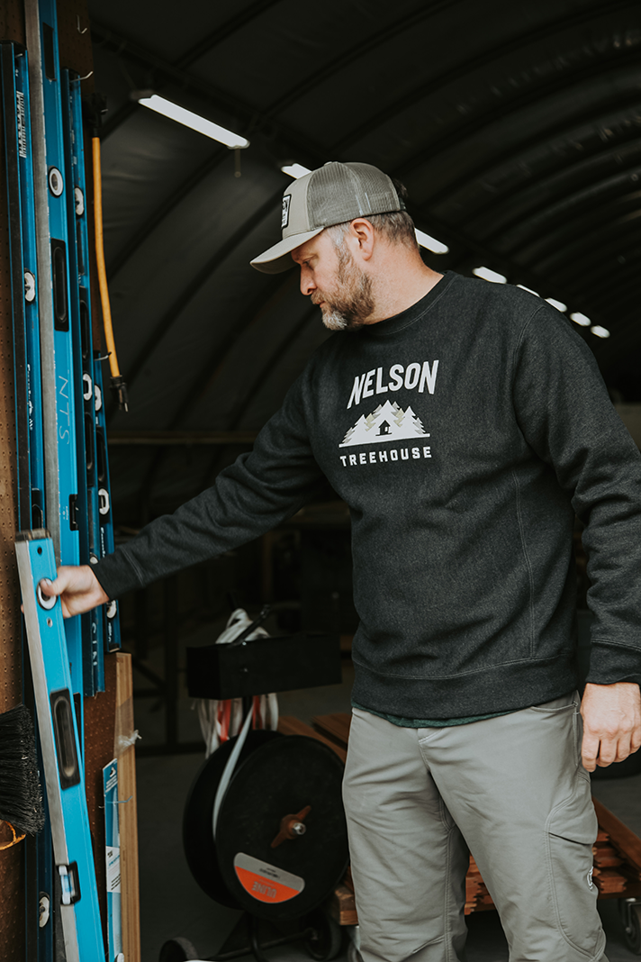 Classic Crew Neck Sweatshirt - Black