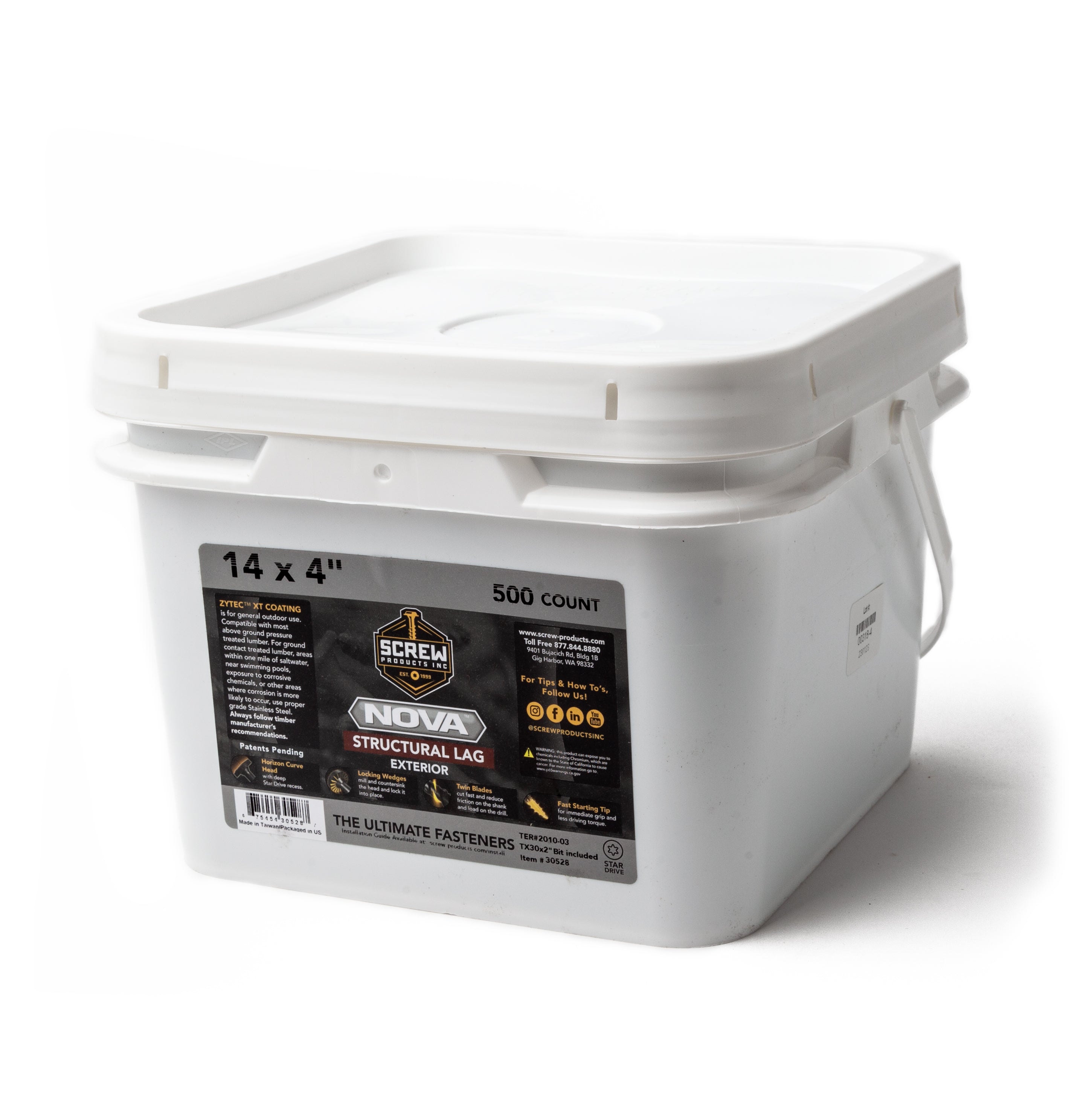 #14x4" - Structural Lag Screws